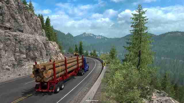 American Truck Simulator: Washington – пейзажи штата