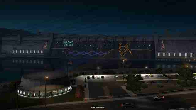 American Truck Simulator: Washington – плотина Гранд-Кули