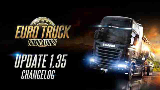 Вышло обновление Euro Truck Simulator 2 1.35