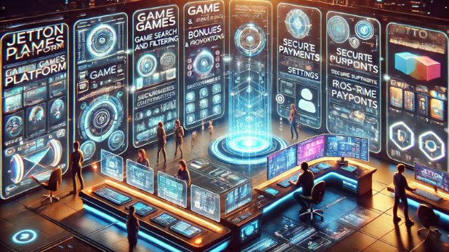Платформа JetTon Games: обзор ключевых функций проекта